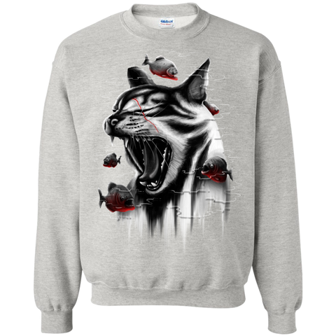 fins vs. fur sweatshirt T-Shirt
