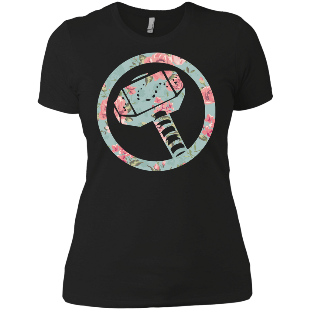 floral mjolnir tank top T-Shirt