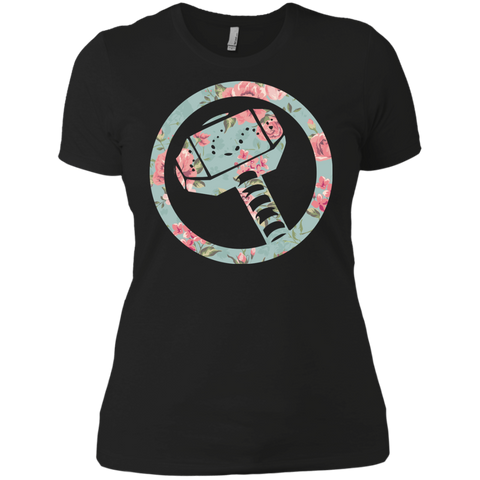 floral mjolnir tank top T-Shirt