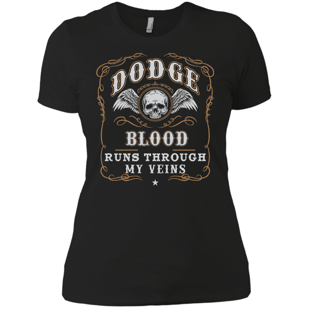 dodge blood runs through my veins  T-Shirt