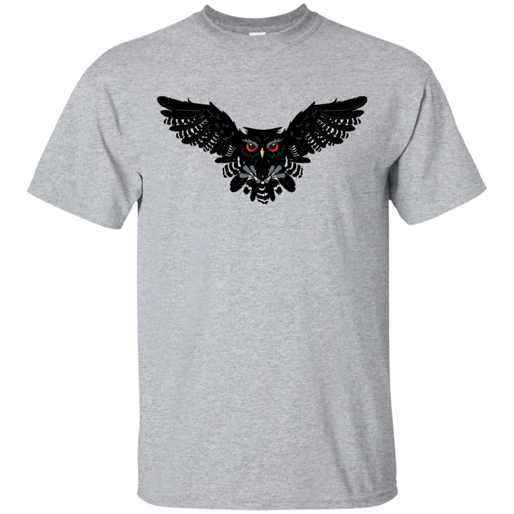 black owl with red eyes sweatshirt T-Shirt