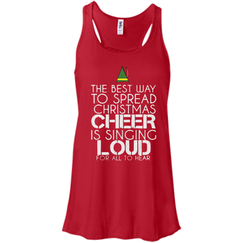 elf ugly christmas sweater the best way to spread christmas cheer is singing loud for all to hear T-Shirt