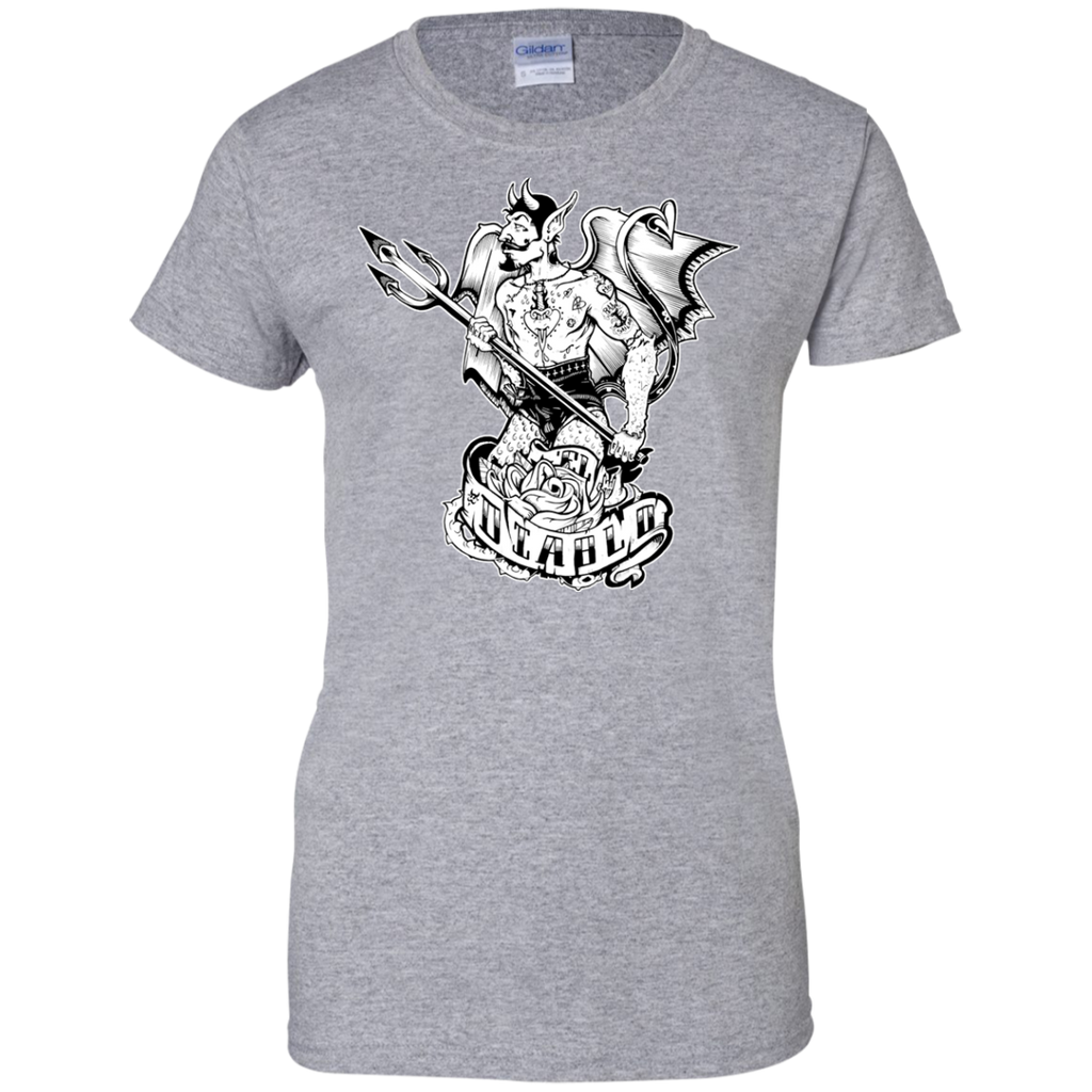 el diablo con el pitchfork - handsome lucypher T-Shirt