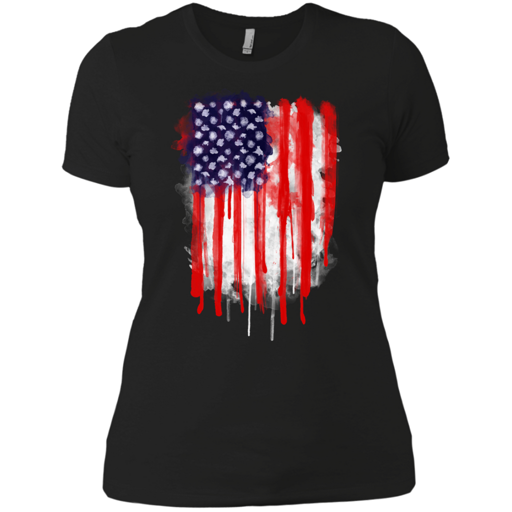 american spatter flag T-Shirt