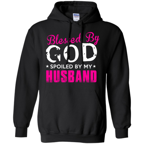 blessed by god and spoiled by my husband T-Shirt