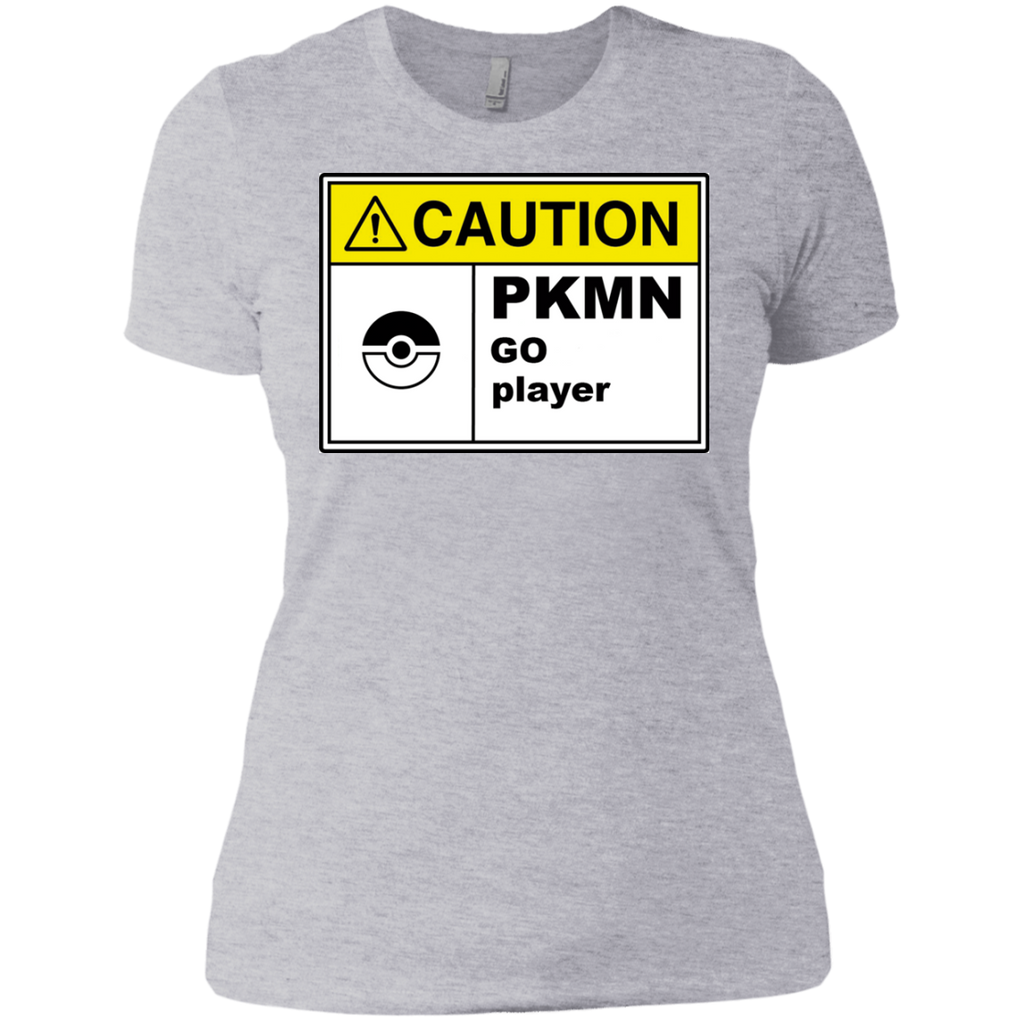 caution! pkmn go player T-Shirt