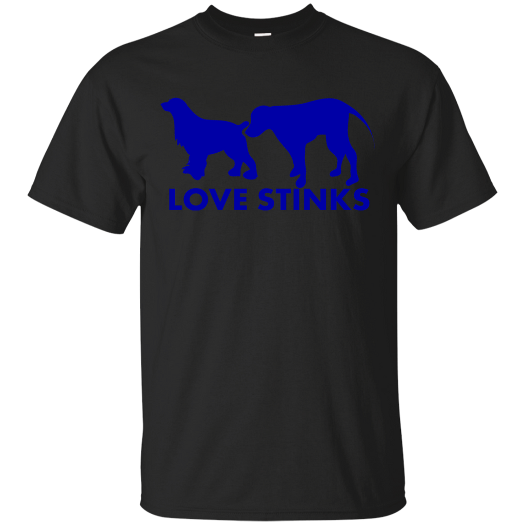dog male and female - love stinks T-Shirt