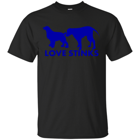 dog male and female - love stinks T-Shirt