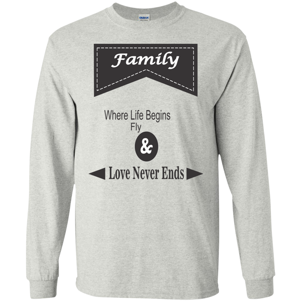 family love never ends matching family T-Shirt