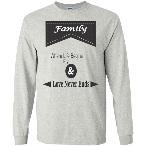 family love never ends matching family T-Shirt