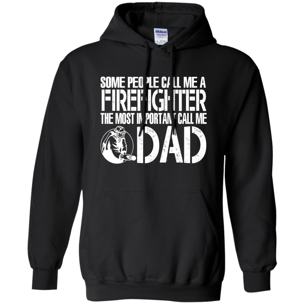 firefighter dad matching family T-Shirt