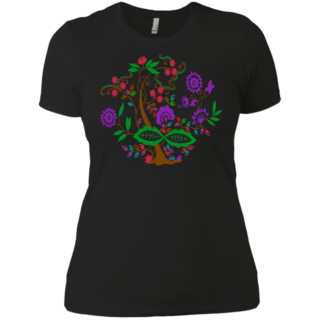 colourful floral tree design sweatshirt T-Shirt