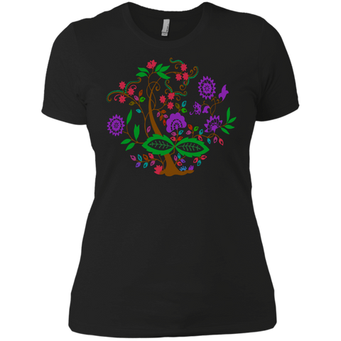 colourful floral tree design sweatshirt T-Shirt