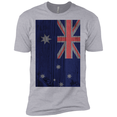 australia flag painted on wood T-Shirt
