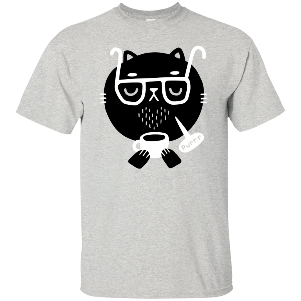 cat loves coffee sweatshirt T-Shirt