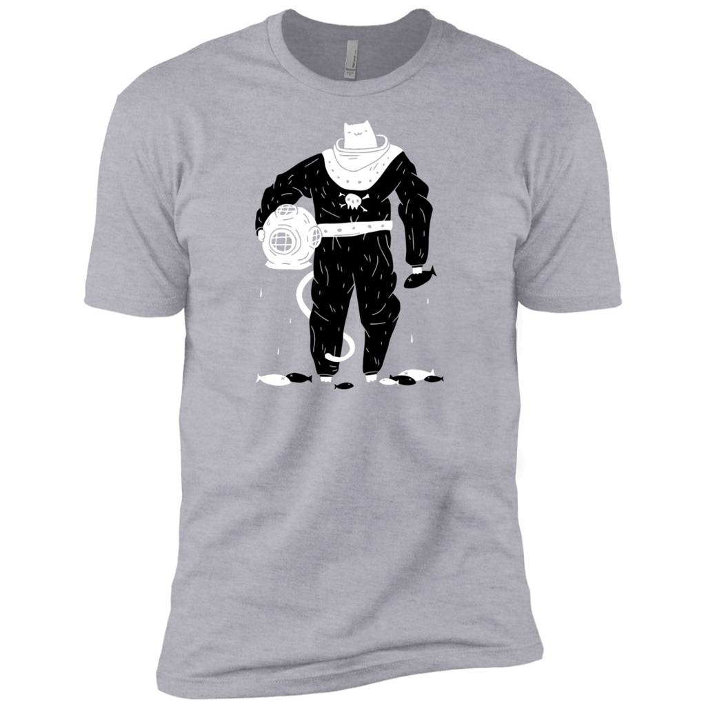 deep sea diver cat (black suit) T-Shirt