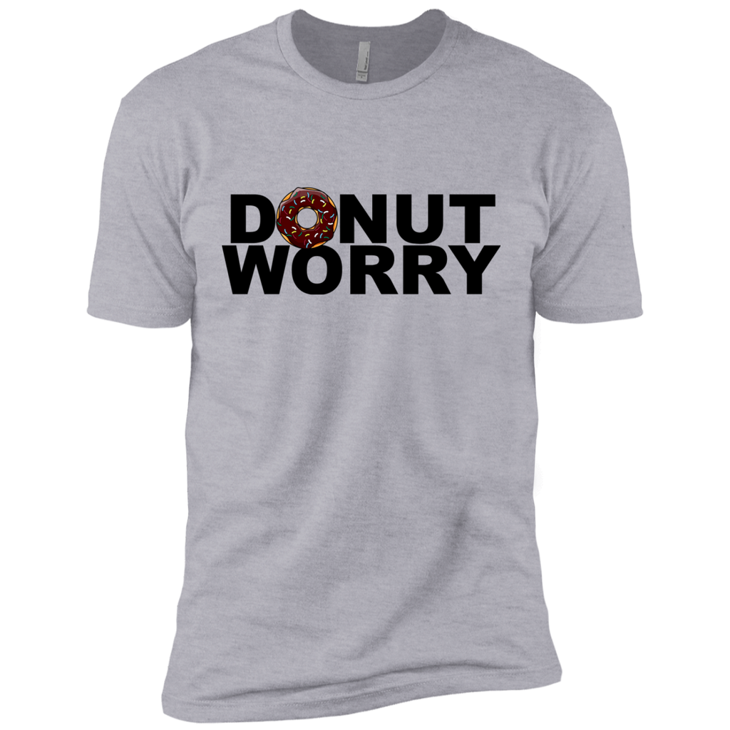 donut worry - black T-Shirt