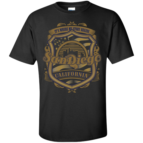it's where my story begins san diego california T-Shirt