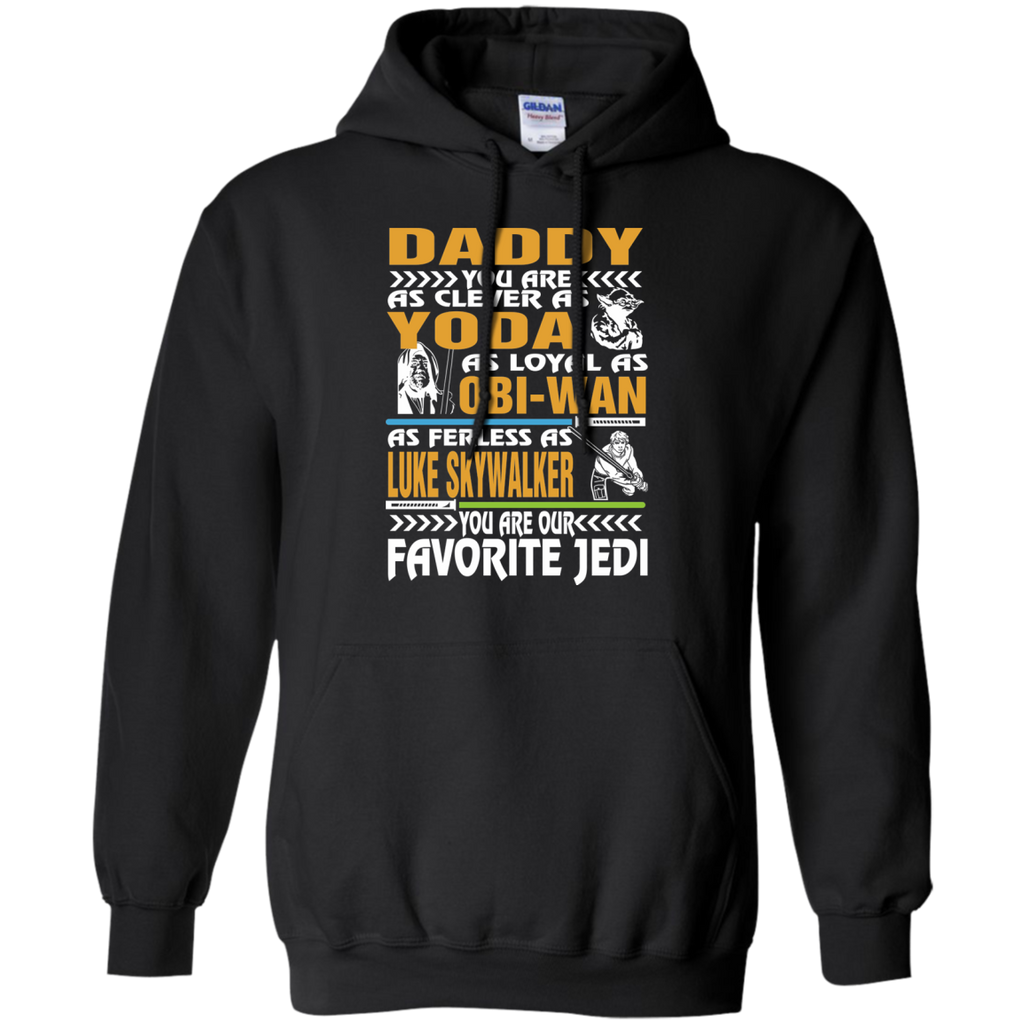 daddy you are as clever as yoda obi wan favorite jedi star wars T-Shirt