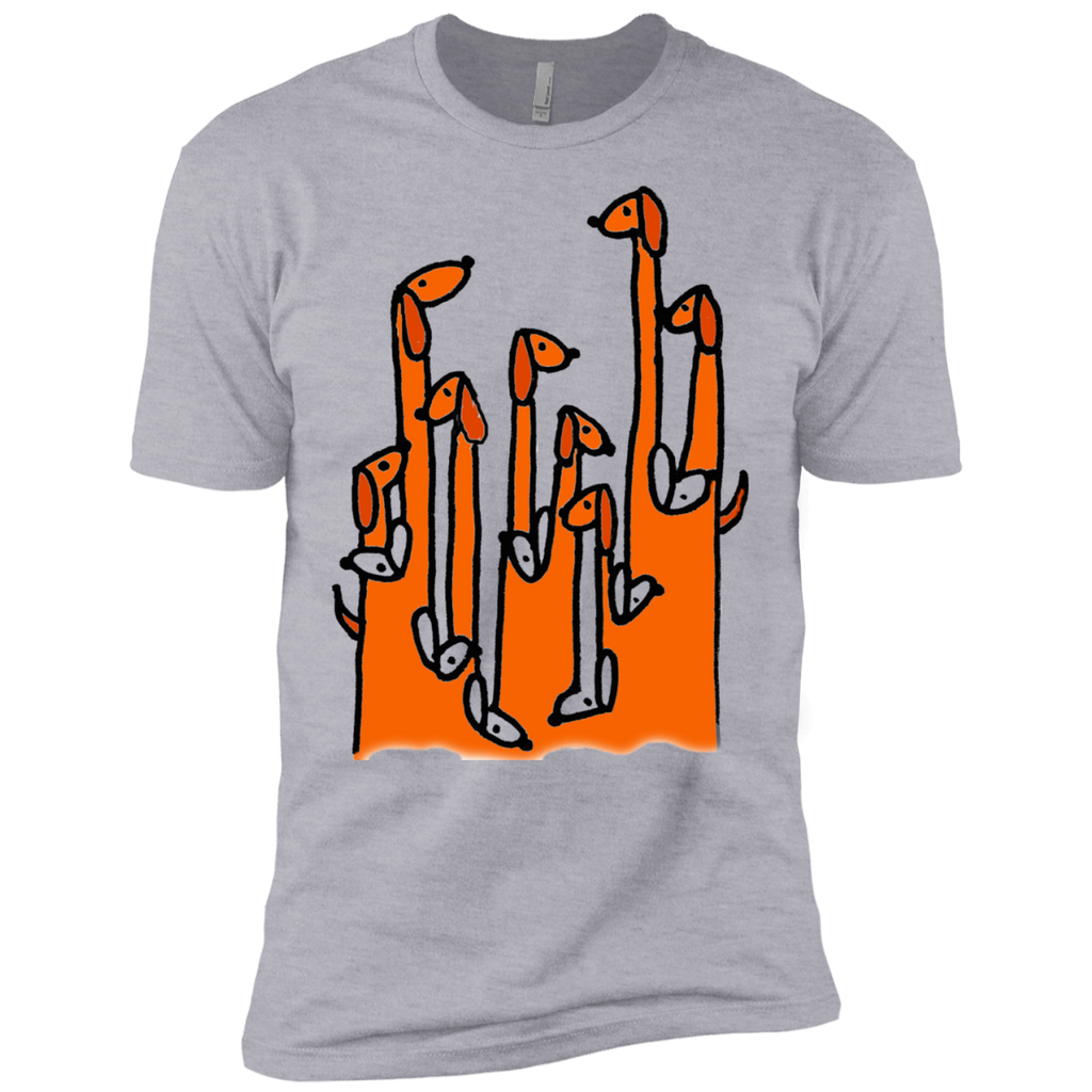 funny cool funky dachshund dog abstract T-Shirt