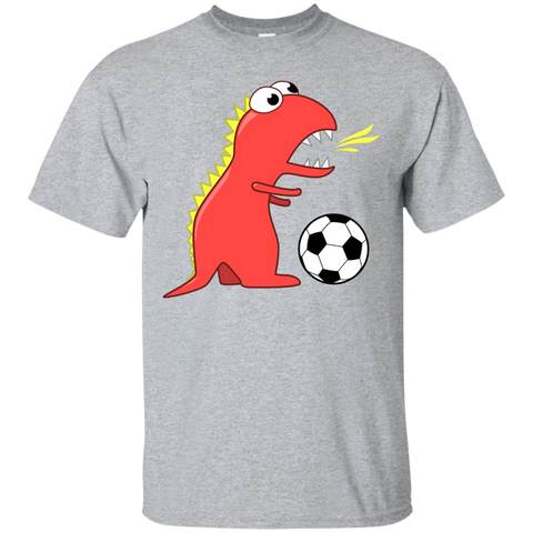 funny dinosaur soccer player sweatshirt T-Shirt