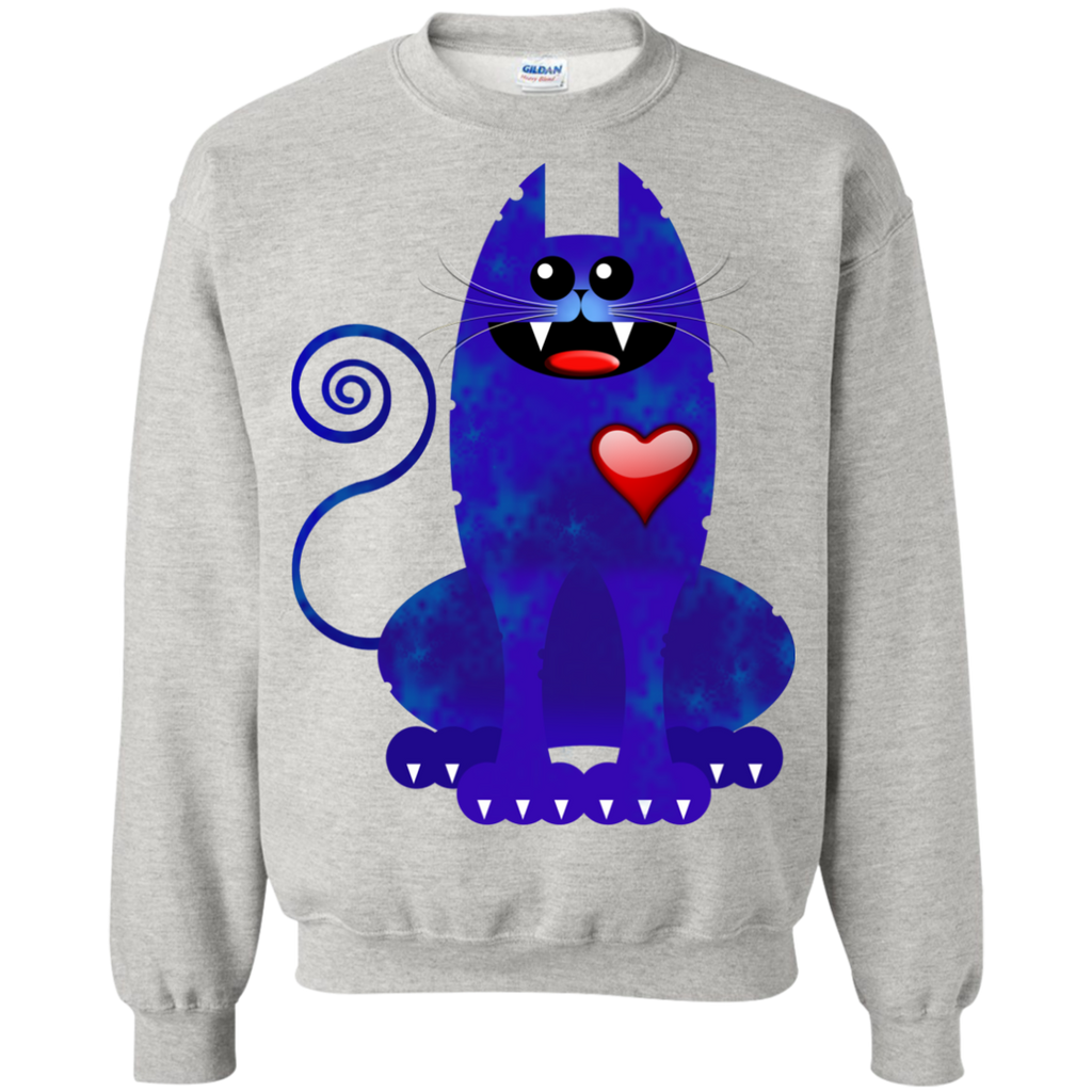 big blue cat sweatshirt T-Shirt
