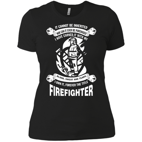 it cannot be inherited nor can it ever be purchased i have e T-Shirt