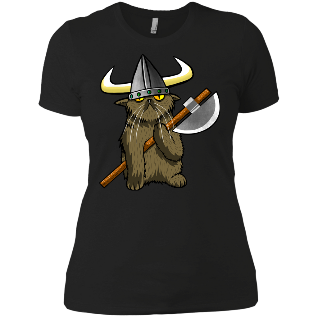 cat viking t- T-Shirt