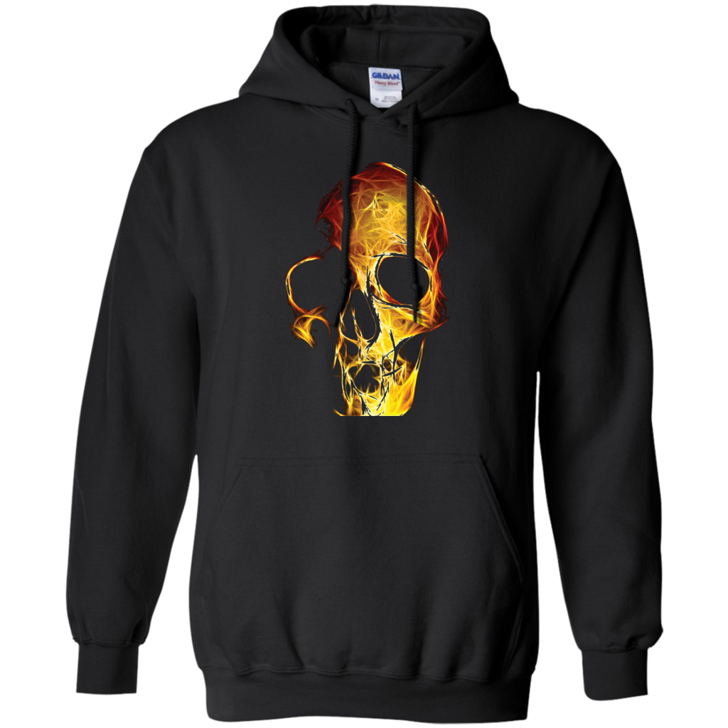fiery skull sweatshirt T-Shirt
