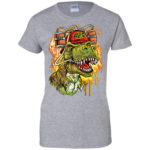 beer rex the beer loving t-rex T-Shirt