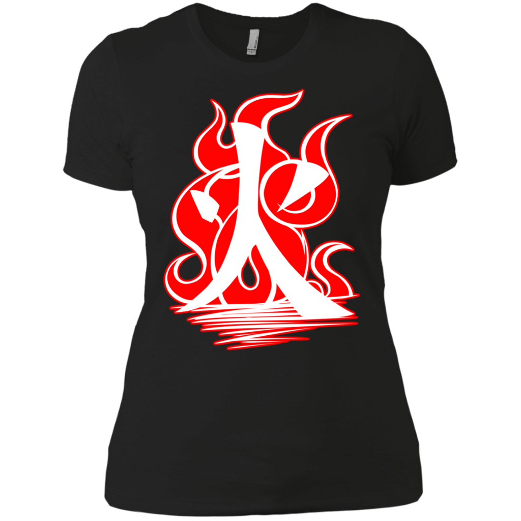 fire clan symbol v2 (white) T-Shirt