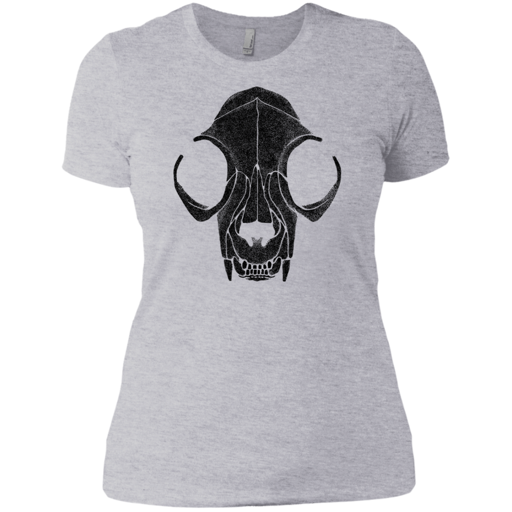 cat skull - black sweatshirt T-Shirt