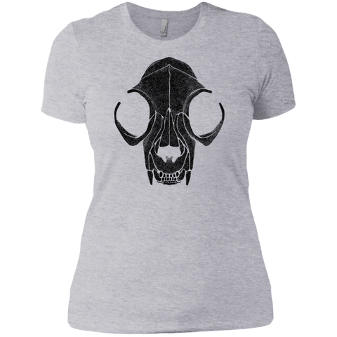 cat skull - black sweatshirt T-Shirt
