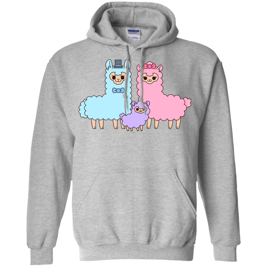 cotton candy alpaca family matching family T-Shirt