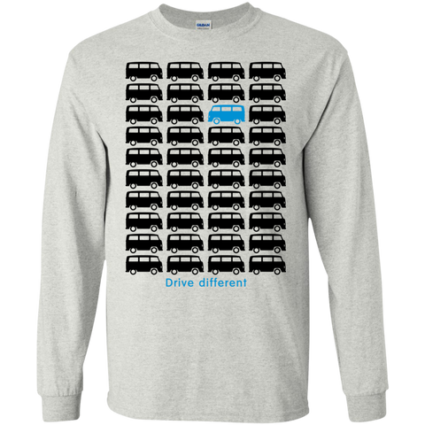 drive different - bus (black) matching family T-Shirt