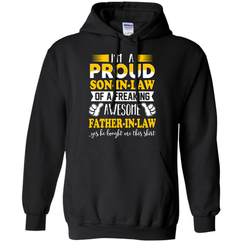 i'm a proud son-in-law of a freaking awesome father-in-law T-Shirt