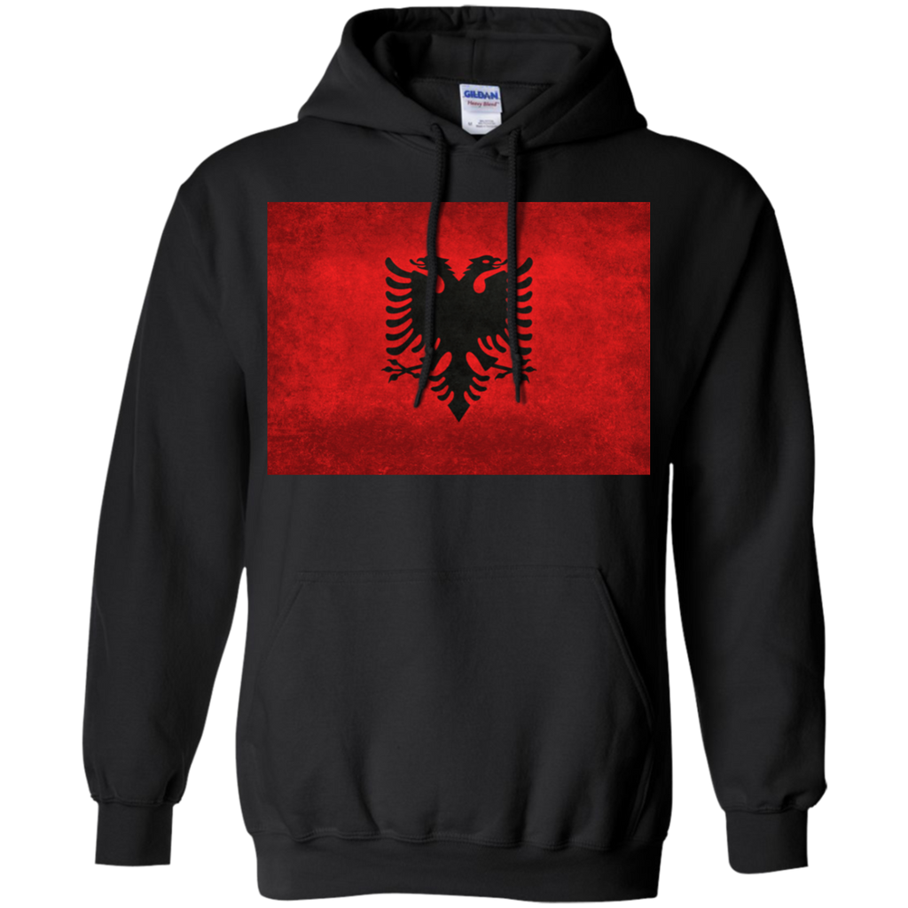 flag of albania - super grunge T-Shirt