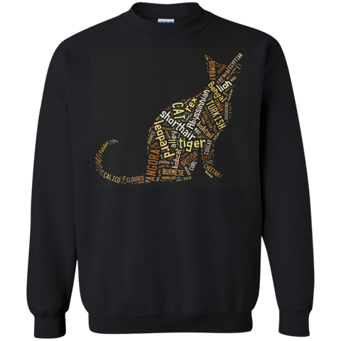 cat in words sweatshirt T-Shirt