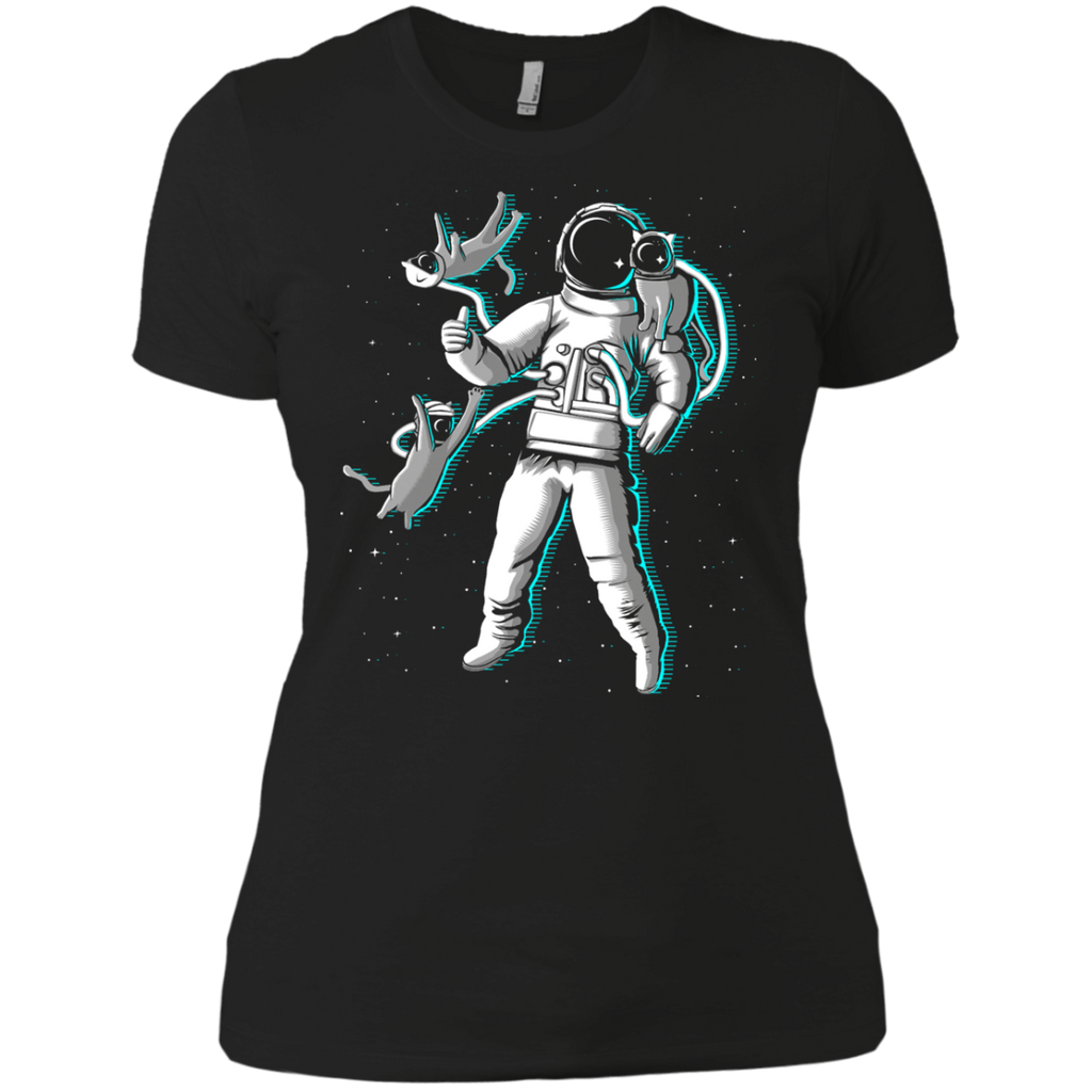 intergalactic cat fancy enthusiast -blue t- T-Shirt