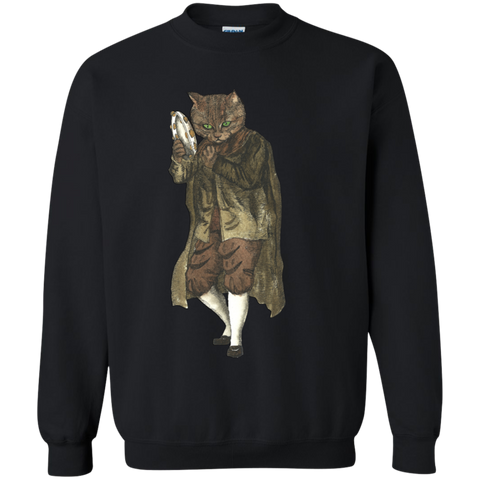 dancing cat plays tambourine t- T-Shirt