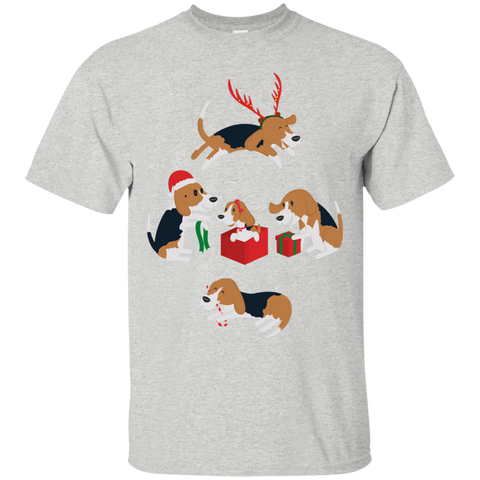 beagle christmas  funny T-Shirt