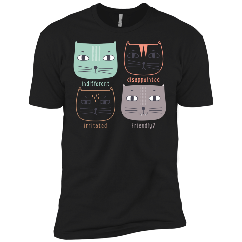 faces of cat t- T-Shirt