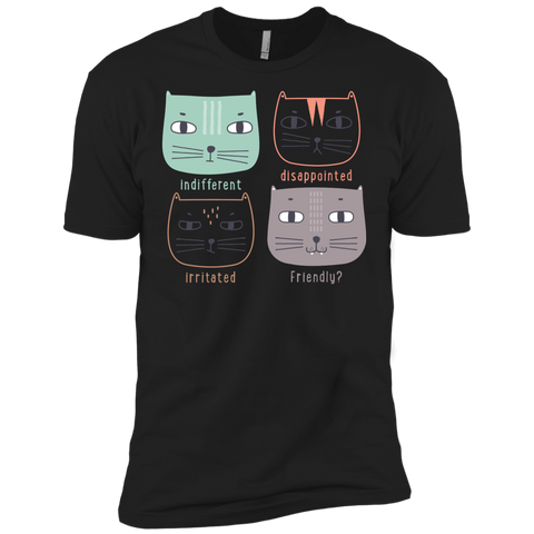 faces of cat t- T-Shirt