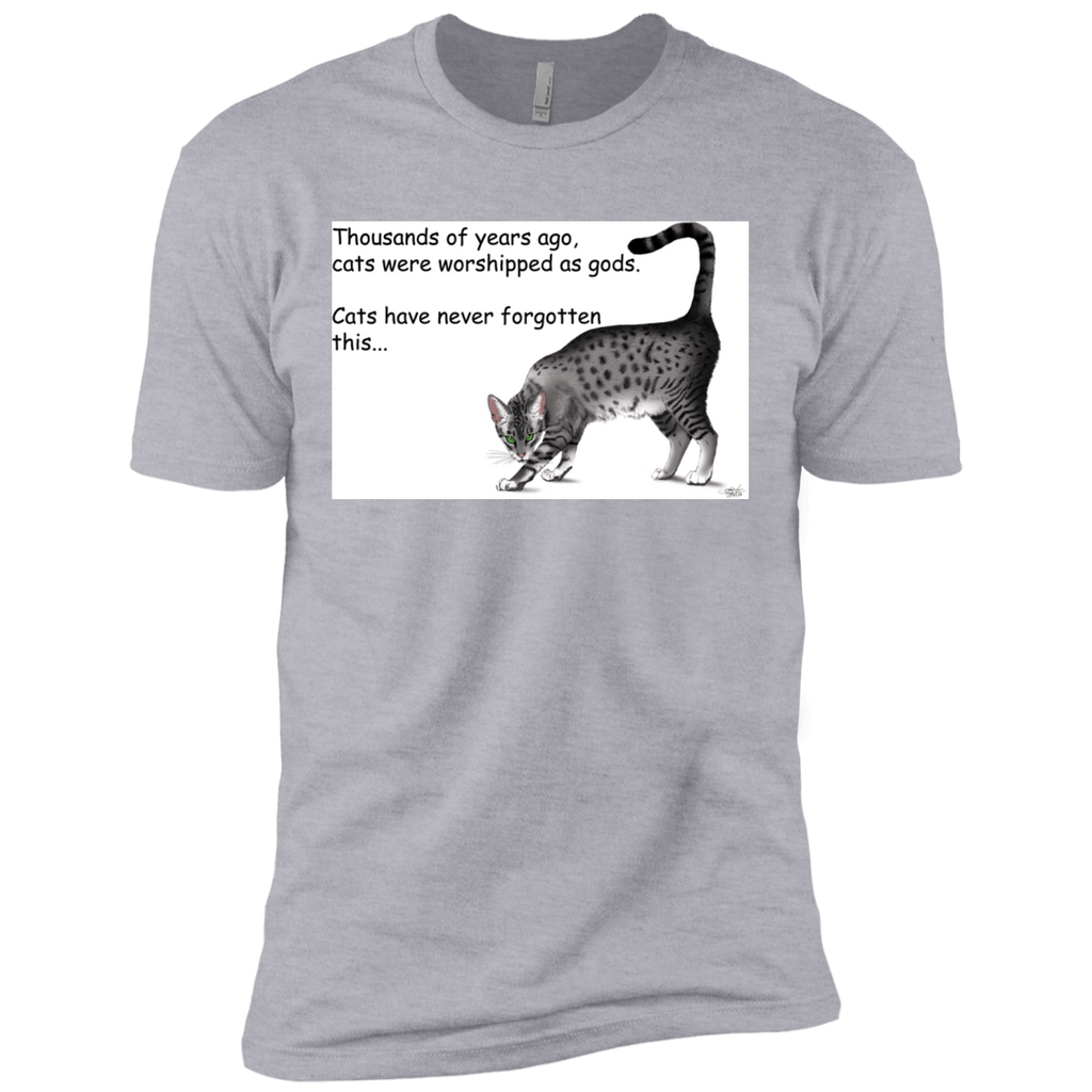 egyptian cat art print t- T-Shirt