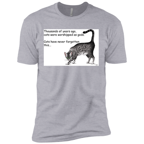 egyptian cat art print t- T-Shirt