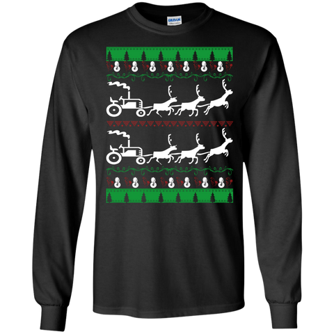 farmer christmas holiday sweater T-Shirt