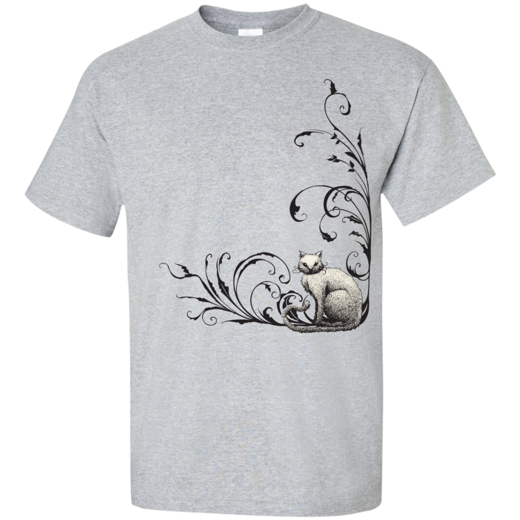 cat in the offing t- T-Shirt
