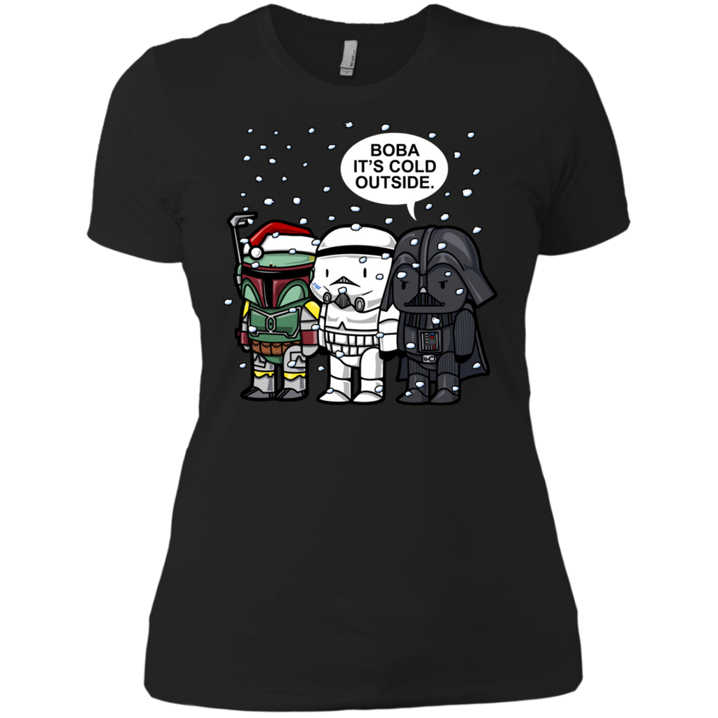 boba, it's cold outside holiday sweater T-Shirt