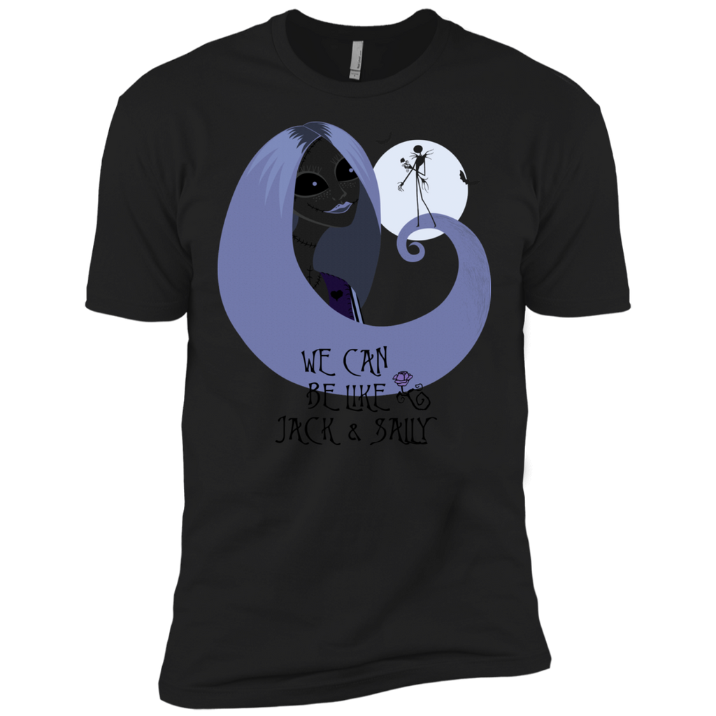jack & sally halloween Next Level Premium Short Sleeve Tee