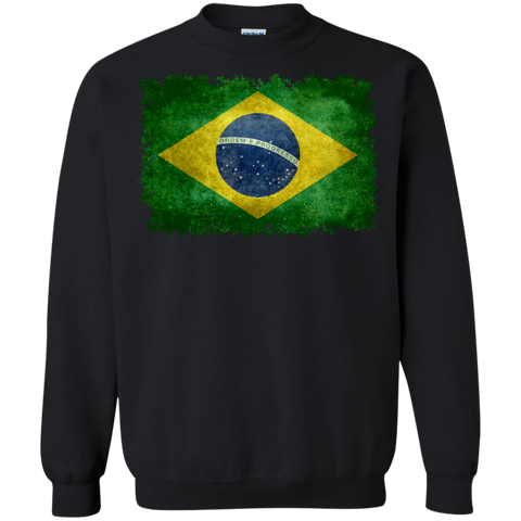 flag of brazil in vintage retro style T-Shirt